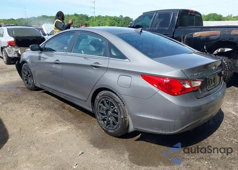 2013 Hyundai Sonata Gls from USA, damaged, VIN 5NPEB4AC3DH758469